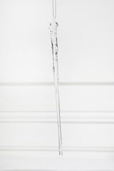 Glass Icicle Ornament