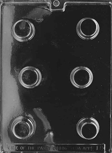 Small Flower Pot Chocolate Mold - LPF018