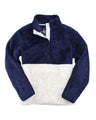 Boxercraft Unisex Fuzzy Half-Snap Fleece Pullover