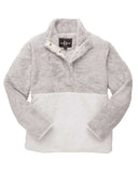 Boxercraft Unisex Fuzzy Half-Snap Fleece Pullover