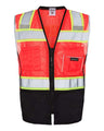 Kishigo Unisex Premium Black Series Black Bottom Class 2 Safety Vest