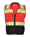 Kishigo Unisex Premium Black Series Surveyors Vest