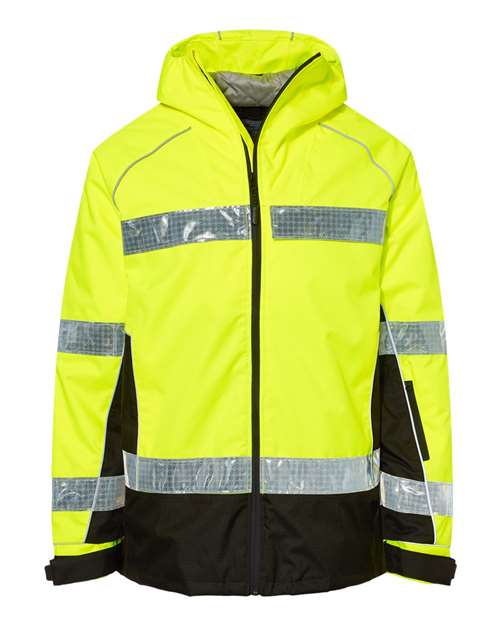 Kishigo Unisex Premium Brilliant Series Class 3 Pro Parka