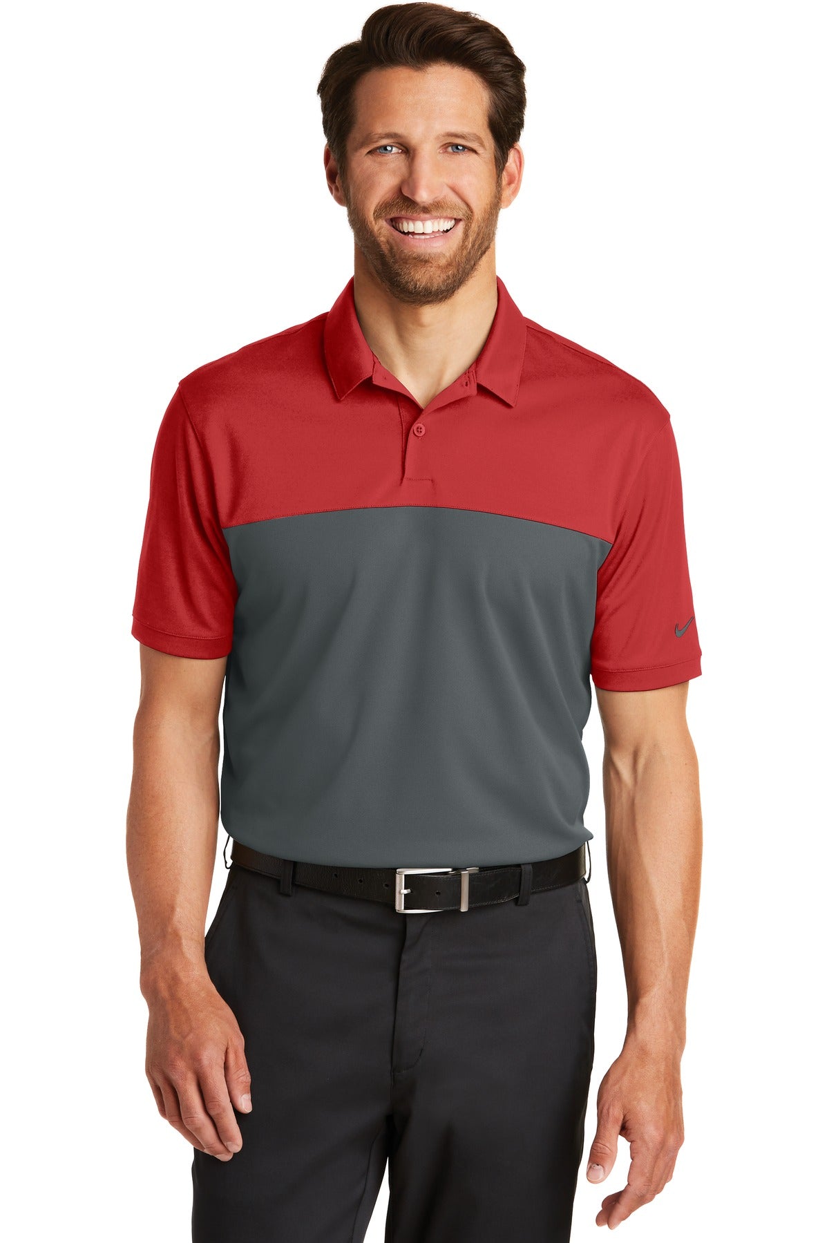 Nike Dri-FIT Colorblock Micro Pique Polo