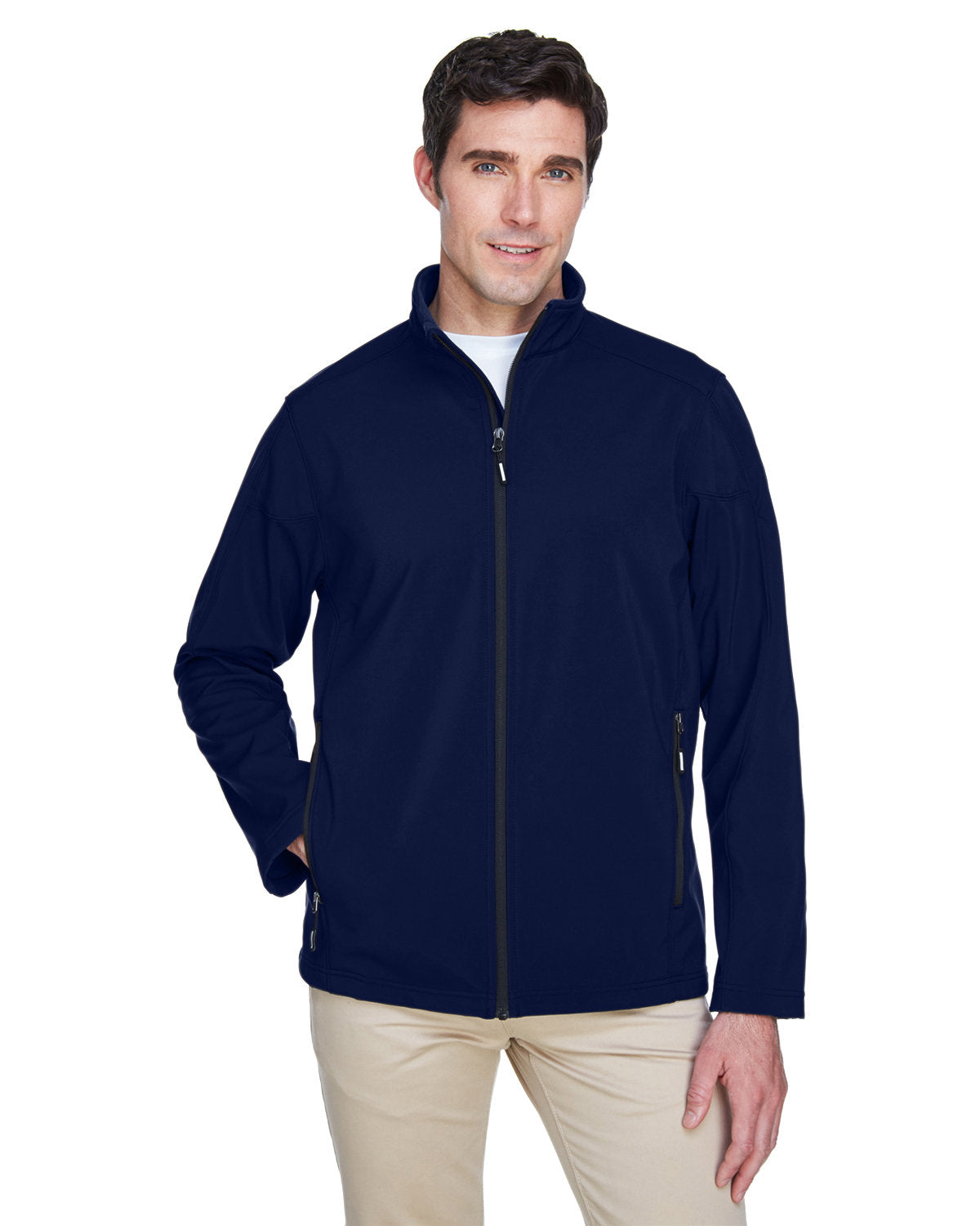 Men's Cruise Two-Layer Fleece Bonded Soft Shell Jacket