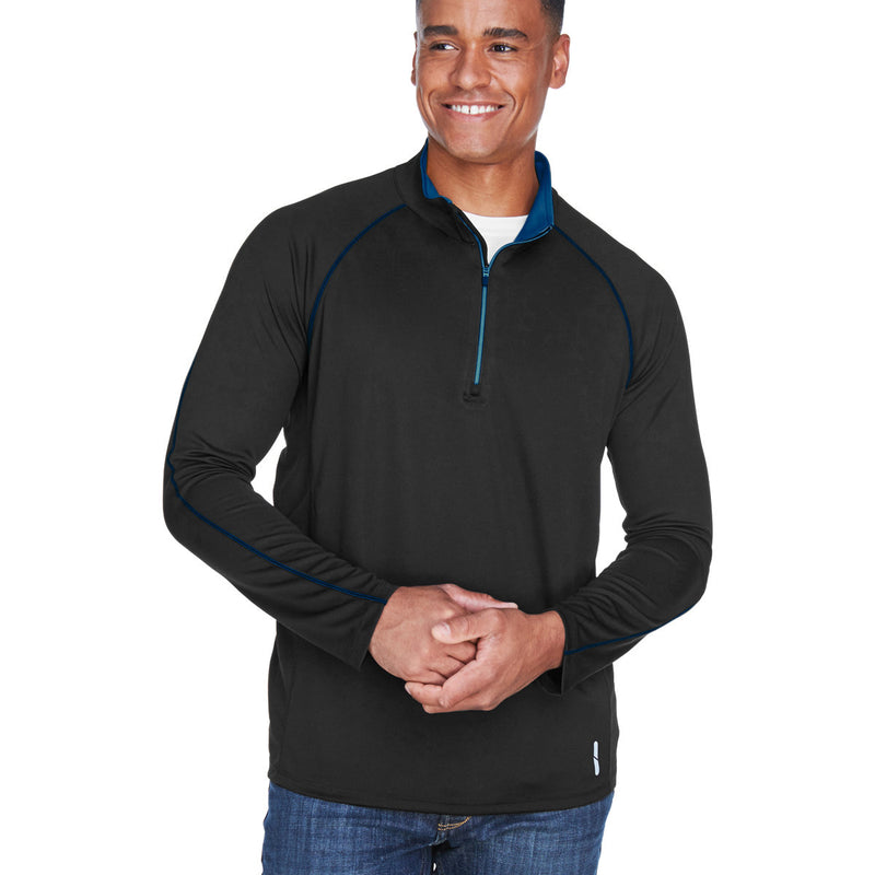 Men's Radar Quarter-Zip Performance Long-Sleeve Top