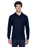 Men's Pinnacle Performance Long-Sleeve Piqué Polo