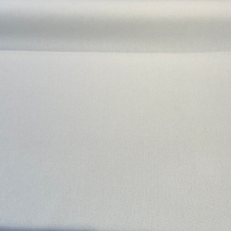 Burlana Linen Blend Fabric - Blue Ice Regal Texture, 54" Width (1 Yard)
