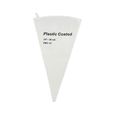 White Cotton Poly Coated Pastry Bag 14 Inch Size