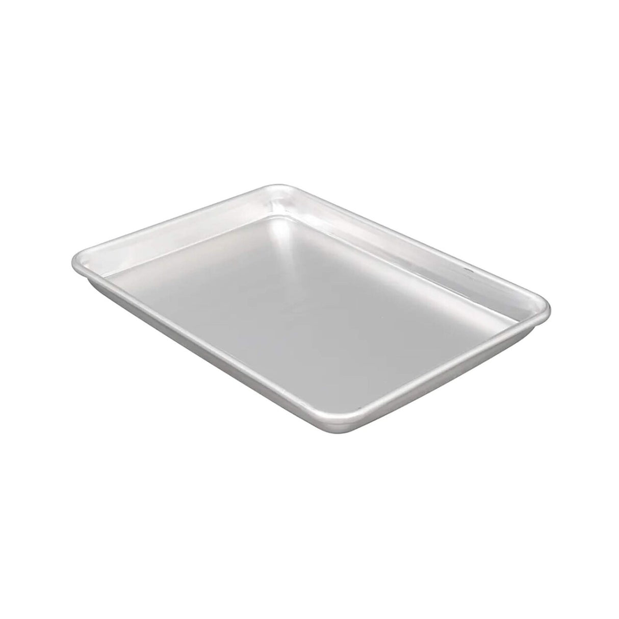13" x 9.5" x 1" Quarter Size Sheet Pan 16 Gauge Aluminum Heavy Duty Closed Bead Design