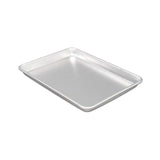 13" x 9.5" x 1" Quarter Size Sheet Pan 16 Gauge Aluminum Heavy Duty Closed Bead Design