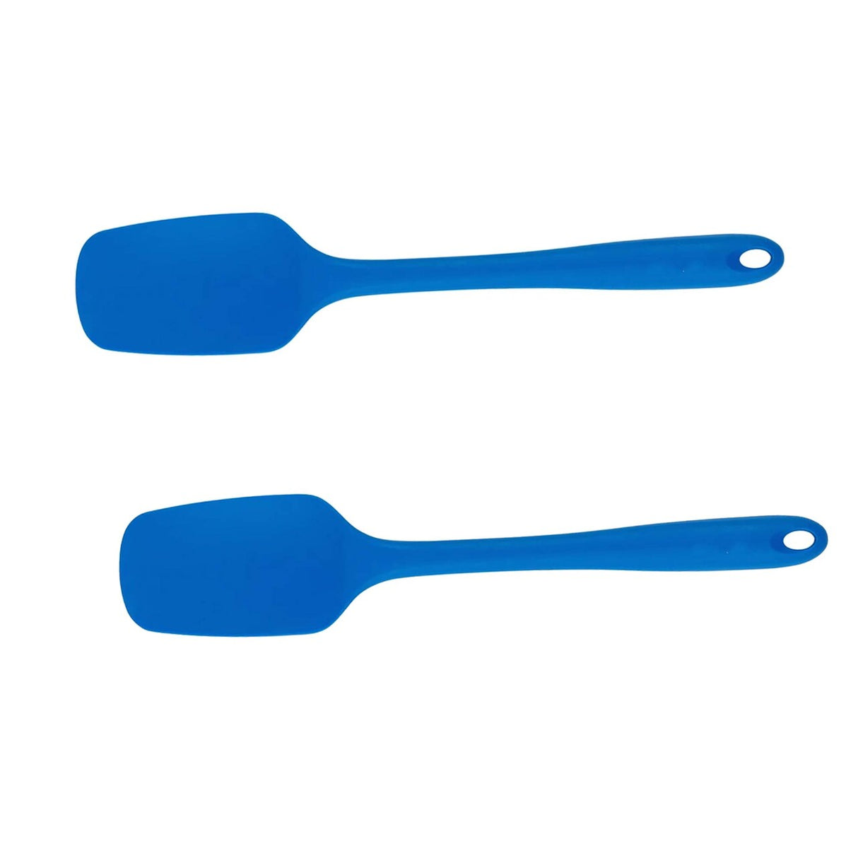 11½" Silicone Scraper Spatula Blue Spoon Shaped