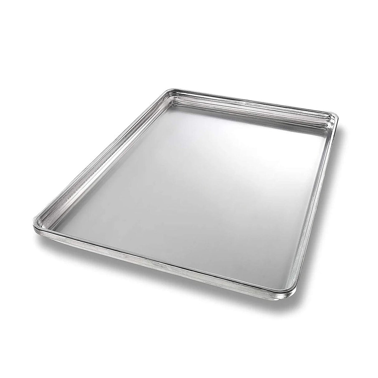 18" x 13" x 1" Half Size Bun Pan 18 Gauge Aluminum StayFlat Concave Bottom