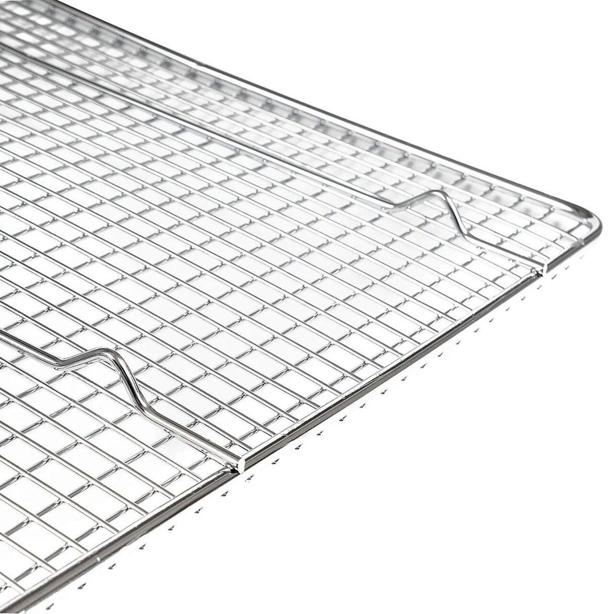 Rectangular Chrome Wire Cooling Rack for Bun Pans 12 x 16.5 Inches