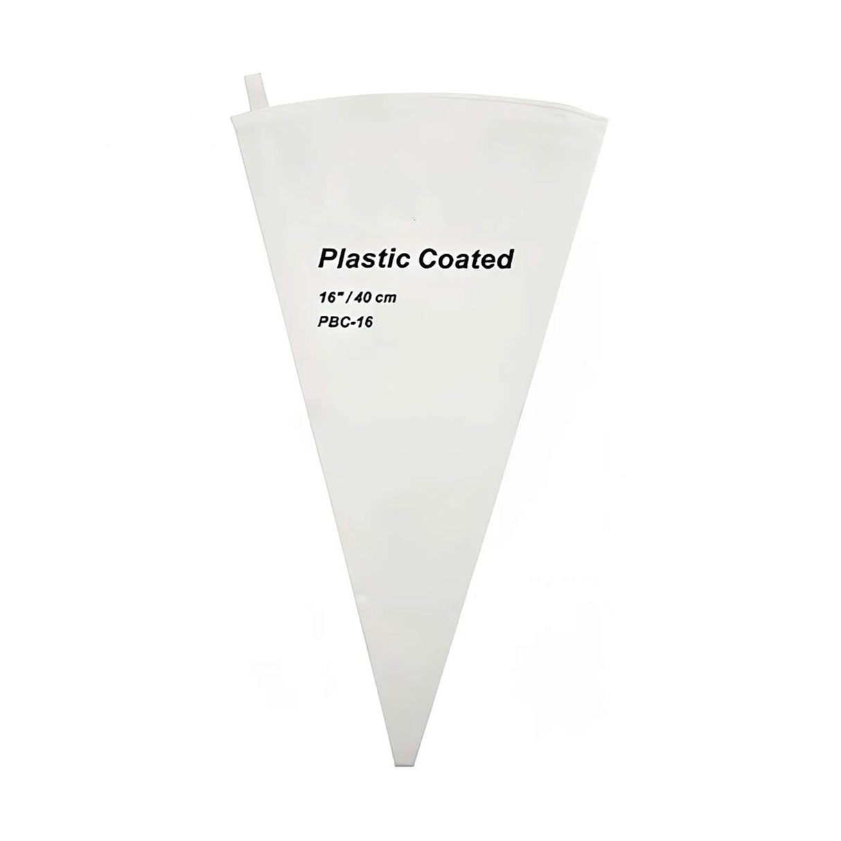 White Cotton Poly Coated Pastry Bag 16 Inch Size