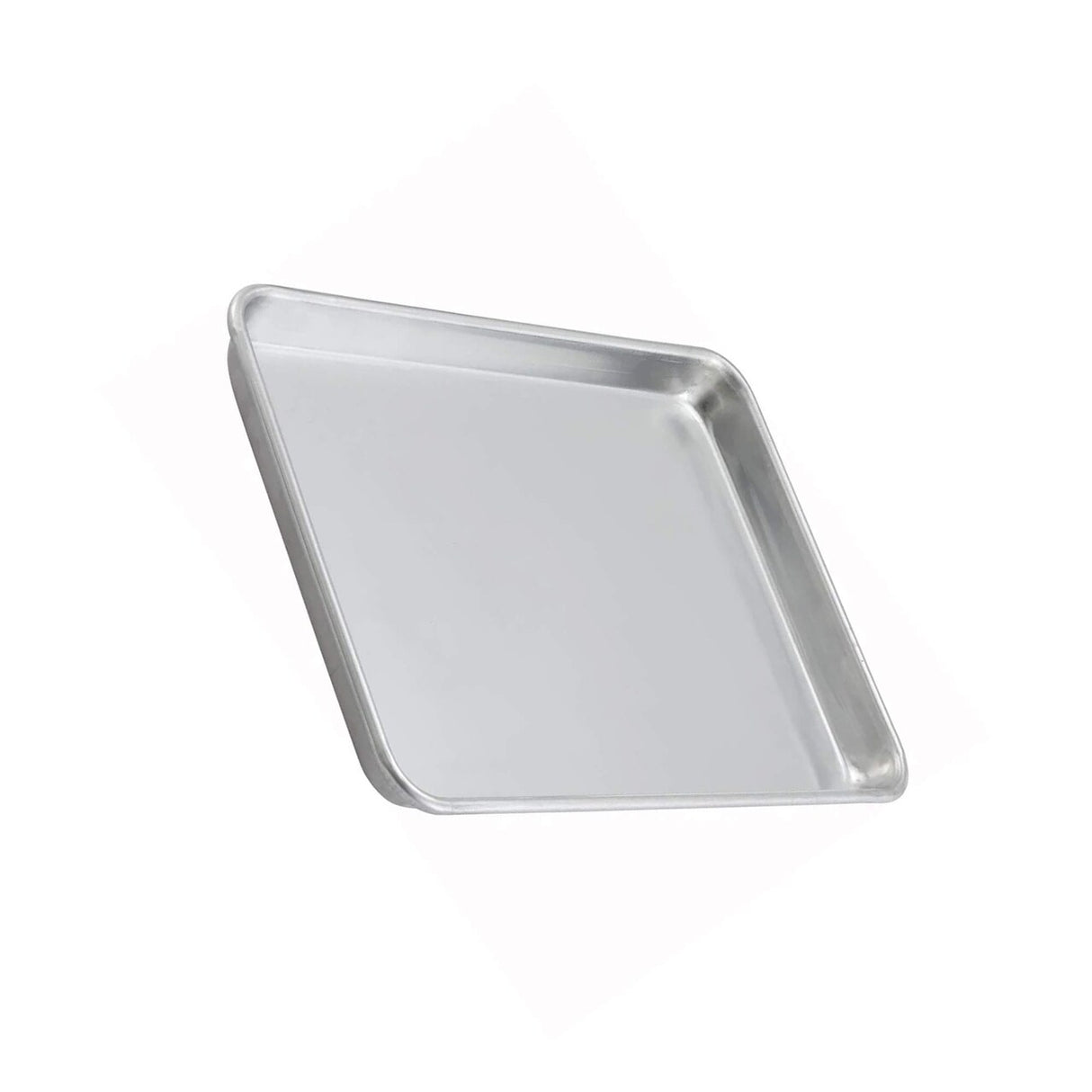 13" x 9.5" Quarter-Size Sheet Pan 16 Gauge 3003 Aluminum Open Bead Design