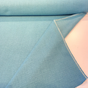 Protege Boca Raton Blue Linen Cotton Slub Texture Upholstery Fabric - Blue Slub Texture, 54" Width (1 Yard)