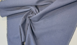 Protege Blue Indigo Linen Cotton Slub Linen Cotton Fabric - Blue Indigo Slub Texture, 54" Width (1 Yard)