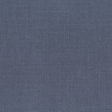 Protege Blue Indigo Linen Cotton Slub Linen Cotton Fabric - Blue Indigo Slub Texture, 54" Width (1 Yard)