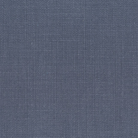 Protege Blue Indigo Linen Cotton Slub Linen Cotton Fabric - Blue Indigo Slub Texture, 54" Width (1 Yard)