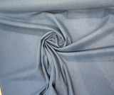 Protege Wedgewood Blue Linen Cotton Slub Texture Linen Cotton Fabric - Wedgewood Blue Slub Texture, 54" Width (1 Yard)