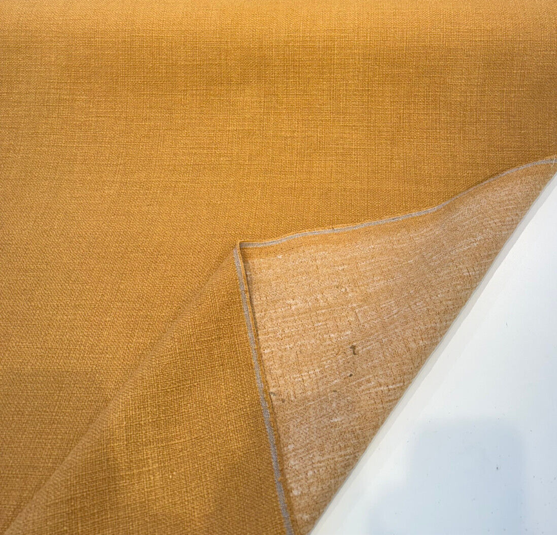 Protege Desert Sunset Linen Cotton Slub Upholstery Fabric - Desert Sunset, 54" Width (1 Yard)