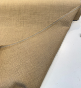 Protege Pecan Linen Cotton Slub Upholstery Linen Cotton Fabric - Pecan Brown Slub Texture, 54" Width (1 Yard)