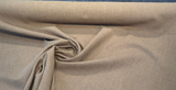 Protege Toasted Almond Linen Cotton Slub Upholstery Fabric - Toasted Almond Slub Texture, 54" Width (1 Yard)