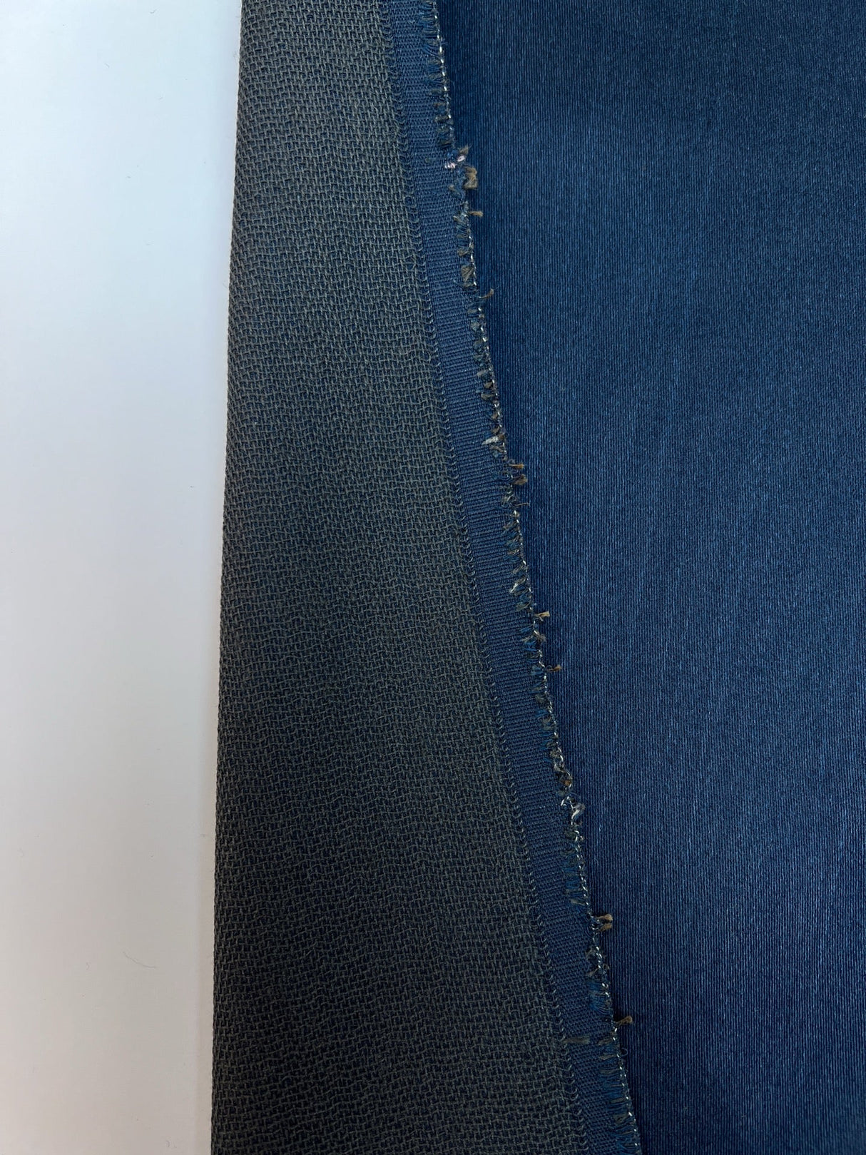 Blue Shade Denim Double Satin Weave