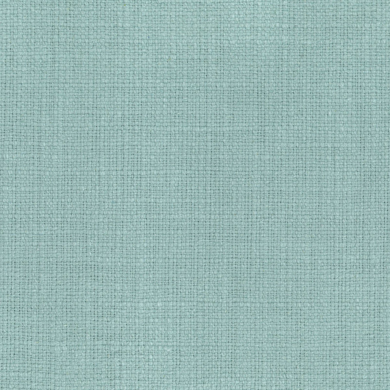 Protege Beach Glass Blue Linen Cotton Slub Upholstery Fabric - Beach Glass Blue, Linen Cotton Slub Texture, 54" Width (1 Yard)