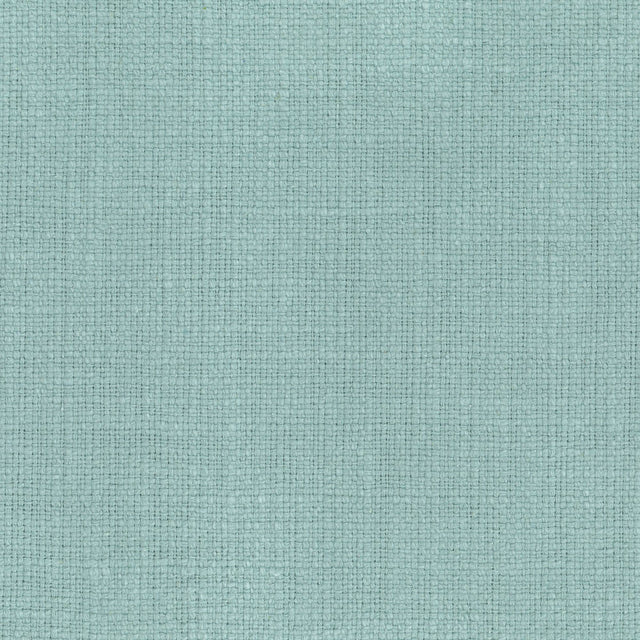 Protege Beach Glass Blue Linen Cotton Slub Upholstery Fabric - Beach Glass Blue, Linen Cotton Slub Texture, 54" Width (1 Yard)
