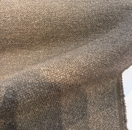 Waylon Espresso Boucle Latex Backed Upholstery Fabric - Espresso Brown Boucle, 56" Width (1 Yard)