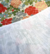 Waverly Blossom Cotton Linen Canvas Fabric - Coral Pink Large Floral, 54" Width (1 Yard)