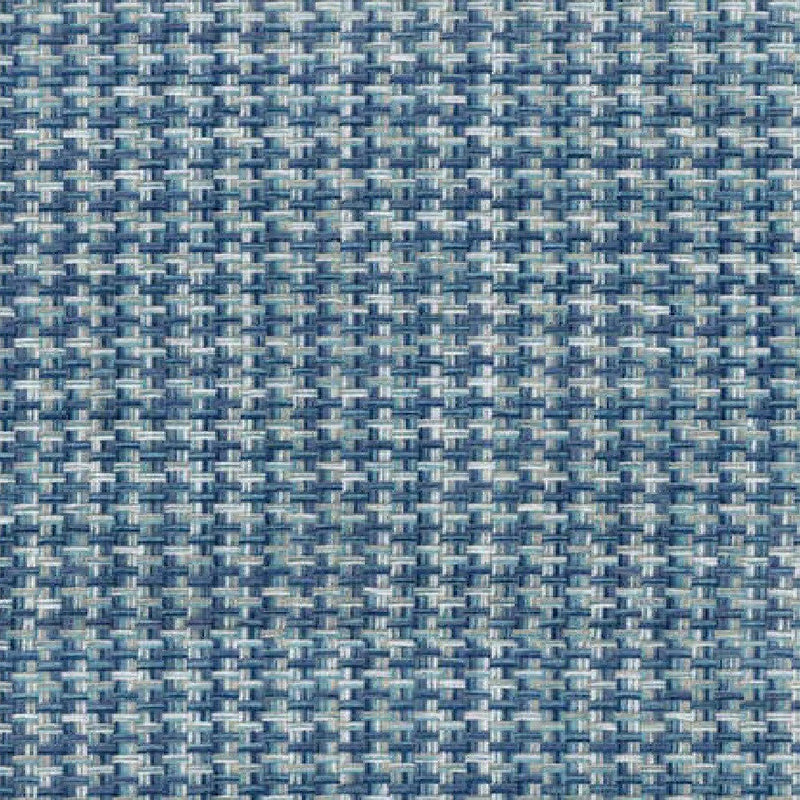 Touro Blue Cielo Chenille Fabric - Blue, Woven Pattern, 54" Width (1 Yard)