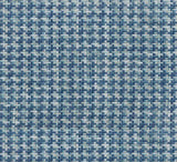 Touro Blue Cielo Chenille Fabric - Blue, Woven Pattern, 54" Width (1 Yard)