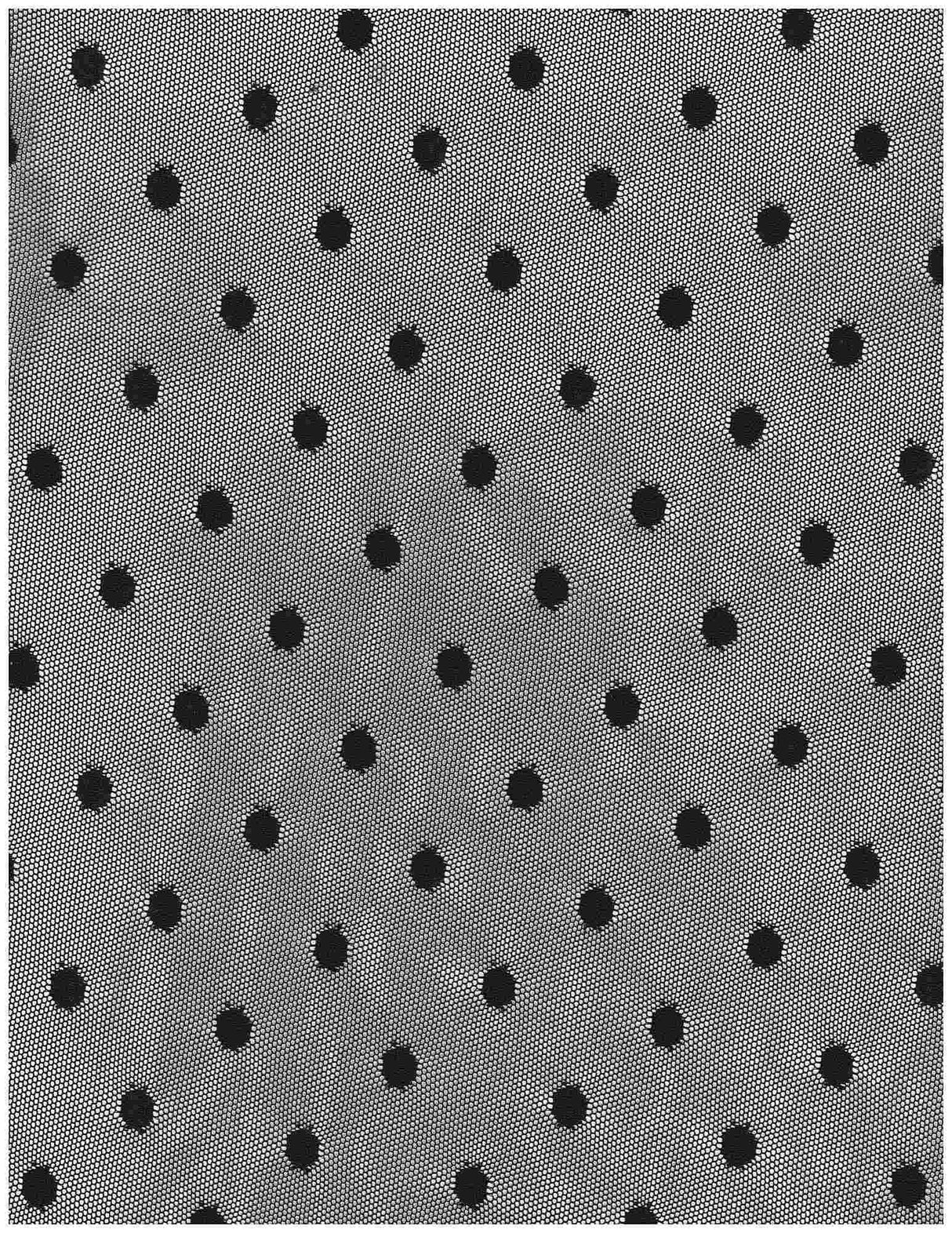 1 Yard Nylon Spandex Polka Dot Lace Mesh Fabric Solid Lightweight Soft Stretch 58/60" Width