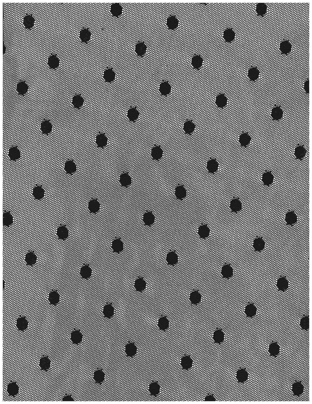 Polka Dot Mesh Stretch Fabric
