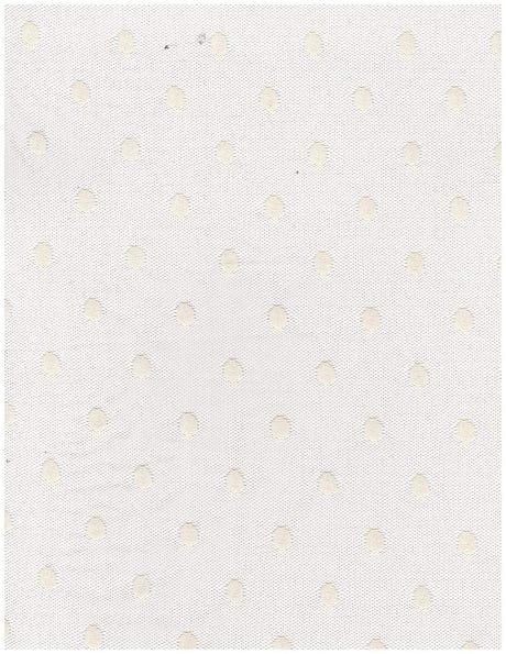 1 Yard Nylon Spandex Polka Dot Lace Mesh Fabric Solid Lightweight Soft Stretch 58/60" Width