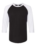 JERZEES Premium Blend Ringspun 3/4 Sleeve Raglan Baseball T-Shirt