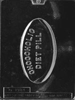 Large Chocoholic Diet Pill Chocolate Mold - LPM024