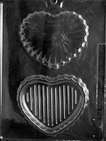 Medium Heart Pour Box Chocolate Mold - LPV066