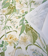 Your Grace Cotton Fabric - Buttercream Floral Print, 54" Width (1 Yard)