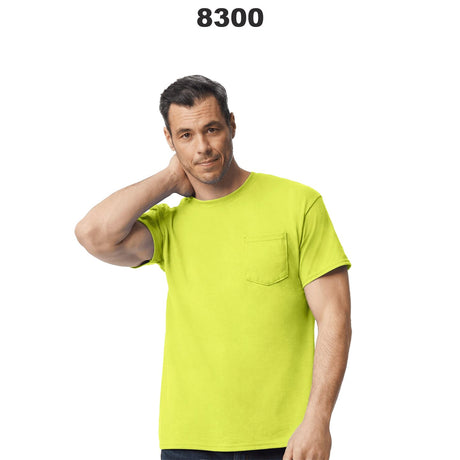 Gildan® DryBlend Pocket Crewneck Short Sleeve T-Shirt
