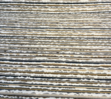 Space Walk Earth Chenille Upholstery Fabric - Earth Tone Abstract Stripes, 56" Width (1 Yard)