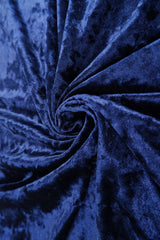 Crushed Velvet Stretch Knit Fabric