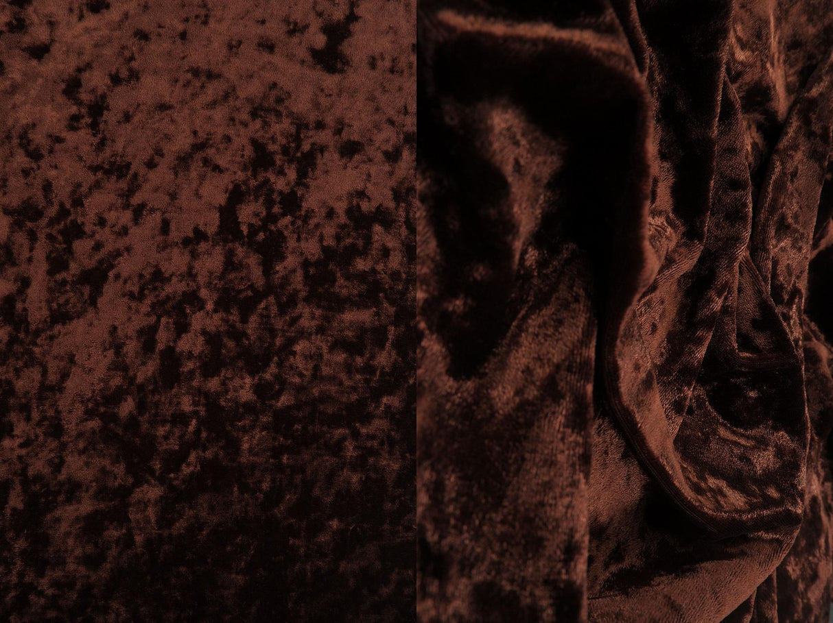 Crushed Velvet Stretch Knit Fabric
