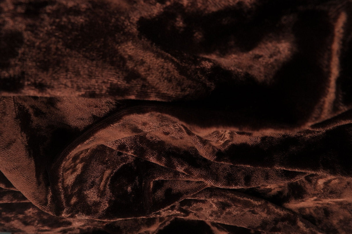 Crushed Velvet Stretch Knit Fabric
