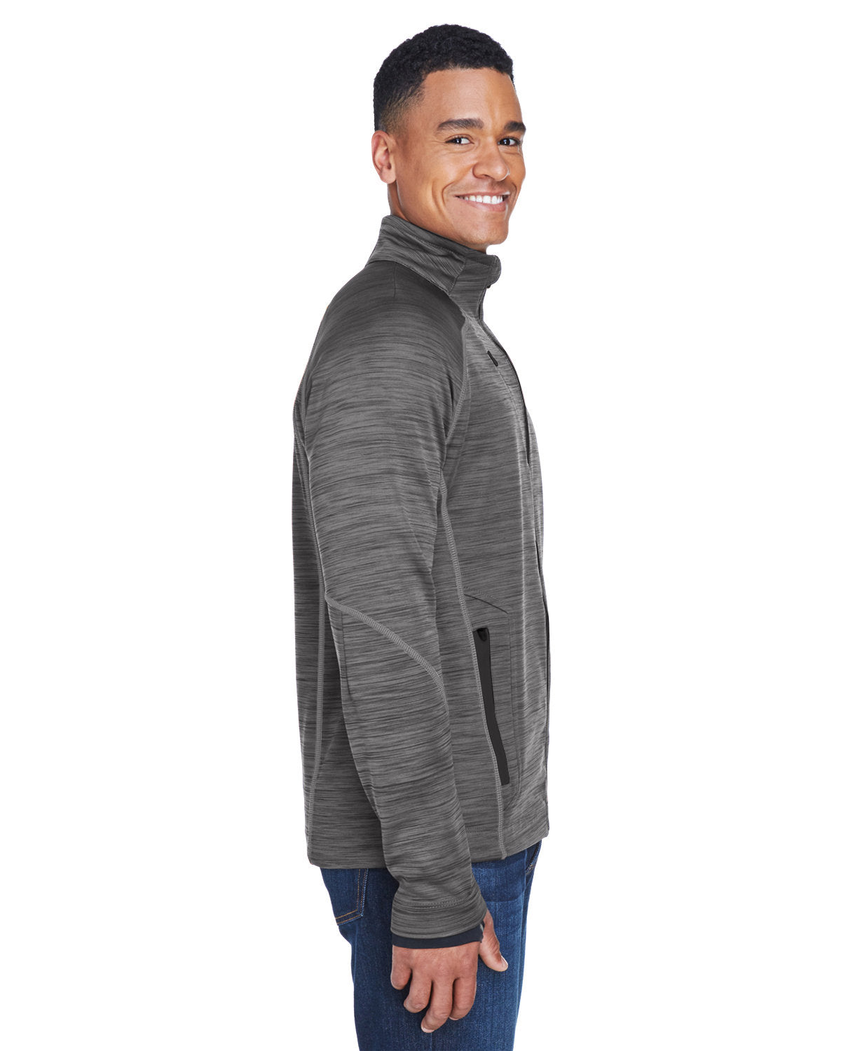 Men's Flux Mélange Bonded Fleece Jacket