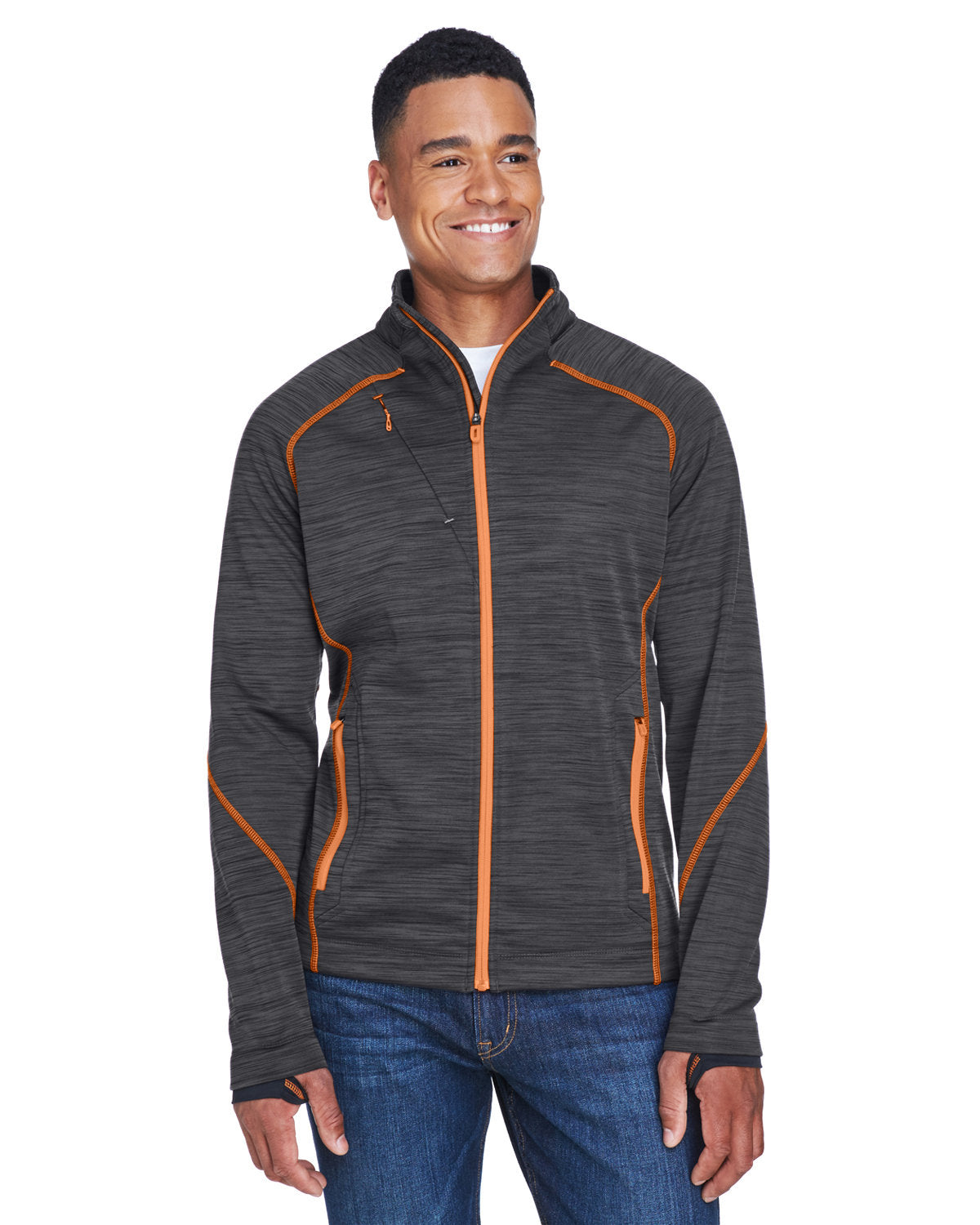 Men's Flux Mélange Bonded Fleece Jacket