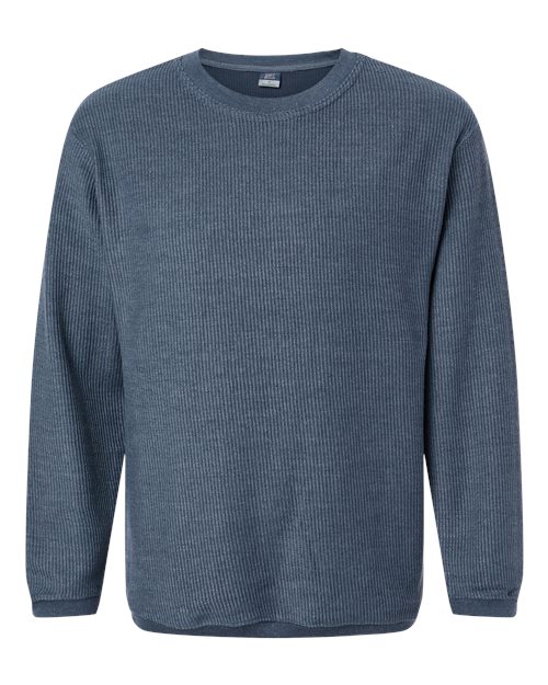 Corded Crewneck Pullover